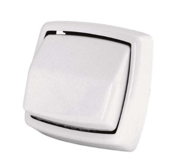 ACABAMENTO VALVULA DE DESCARGA WHITE ABS PEROLA